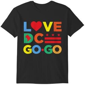 Love Dc Gogo Graphic Tee Washington Music Fan Gift Casual Streetwear T Shirt 159